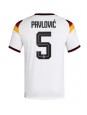 Tyskland Aleksandar Pavlovic #5 Replika Hemmakläder VM 2026 Kortärmad